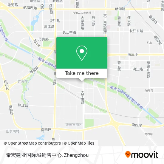 泰宏建业国际城销售中心 map