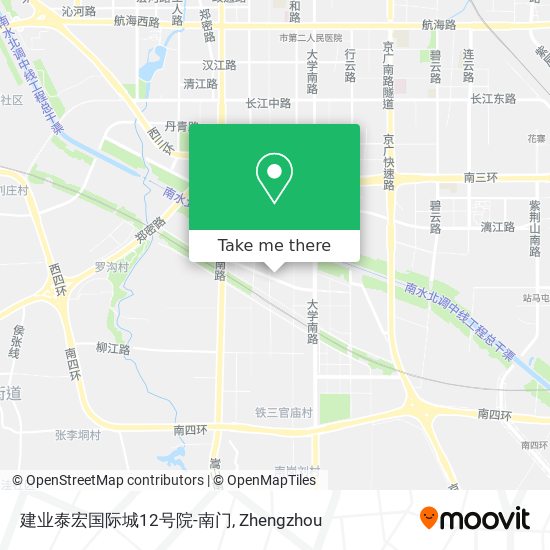 建业泰宏国际城12号院-南门 map