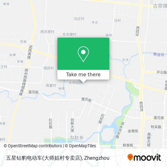 五星钻豹电动车(大师姑村专卖店) map