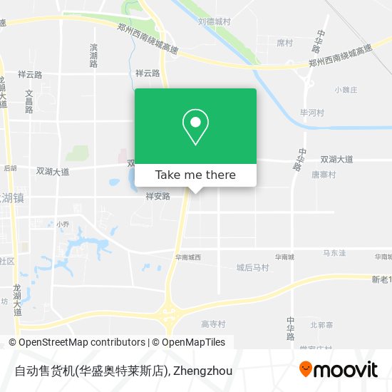 自动售货机(华盛奥特莱斯店) map