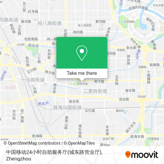 中国移动24小时自助服务厅(城东路营业厅) map
