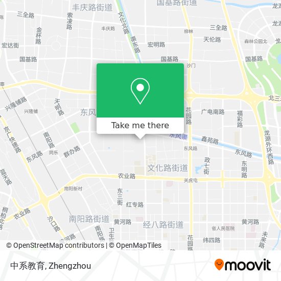 中系教育 map