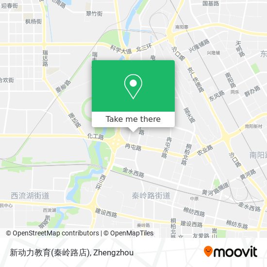 新动力教育(秦岭路店) map