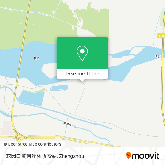 花园口黄河浮桥收费站 map