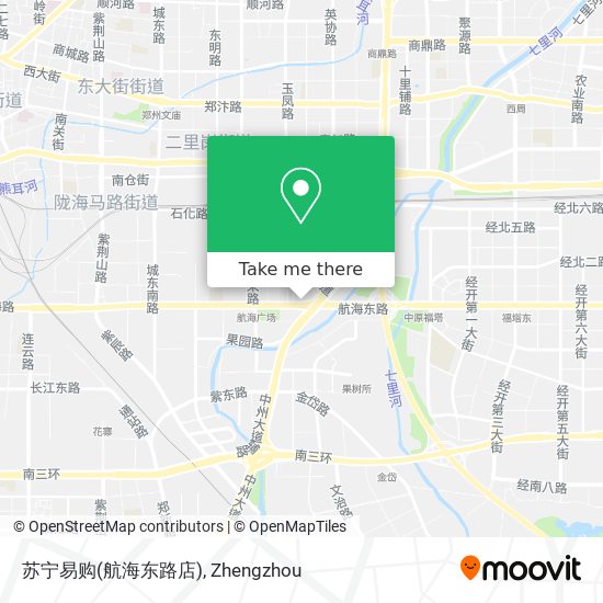 苏宁易购(航海东路店) map