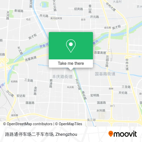 路路通停车场二手车市场 map