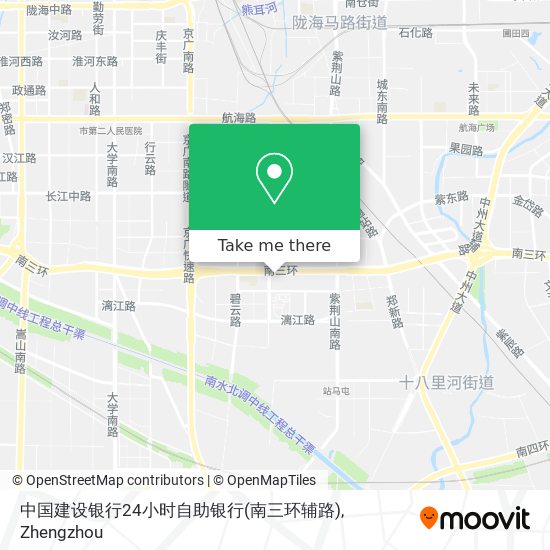 中国建设银行24小时自助银行(南三环辅路) map