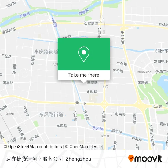 速亦捷货运河南服务公司 map