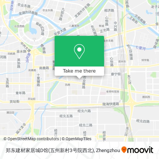 郑东建材家居城D馆(五州新村3号院西北) map