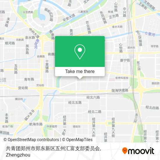 共青团郑州市郑东新区五州汇富支部委员会 map