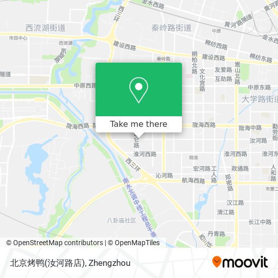 北京烤鸭(汝河路店) map