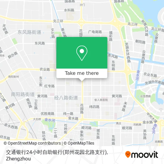 交通银行24小时自助银行(郑州花园北路支行) map