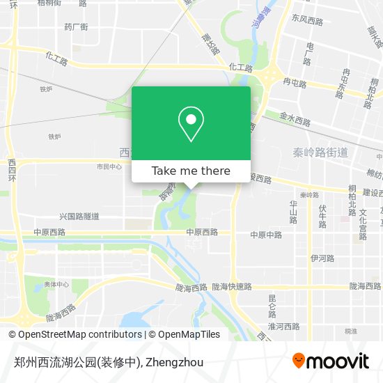 郑州西流湖公园(装修中) map