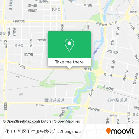 化工厂社区卫生服务站-北门 map