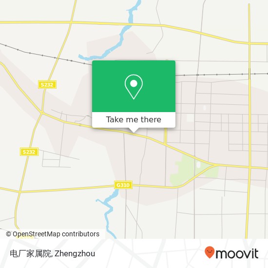 电厂家属院 map