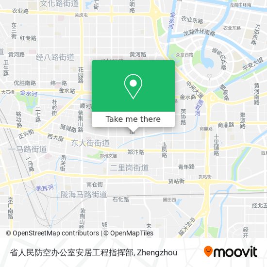 省人民防空办公室安居工程指挥部 map