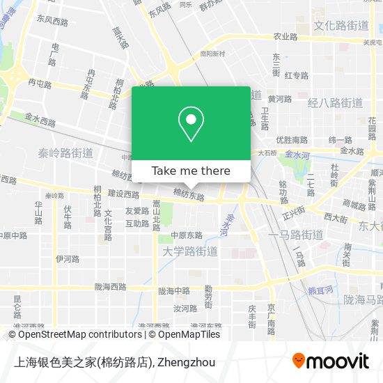 上海银色美之家(棉纺路店) map