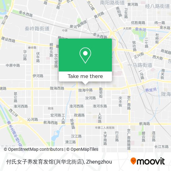 付氏女子养发育发馆(兴华北街店) map