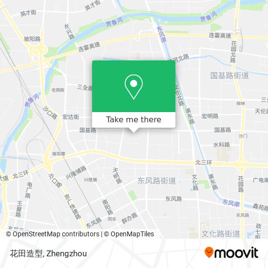 花田造型 map
