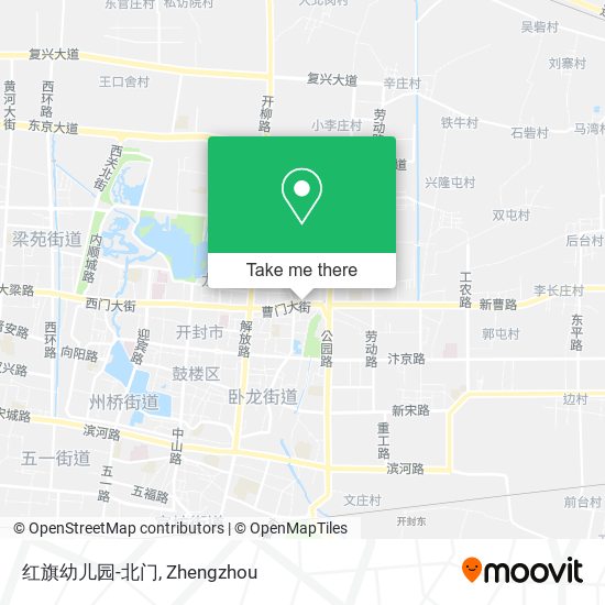 红旗幼儿园-北门 map