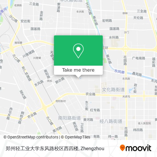 郑州轻工业大学东风路校区西四楼 map