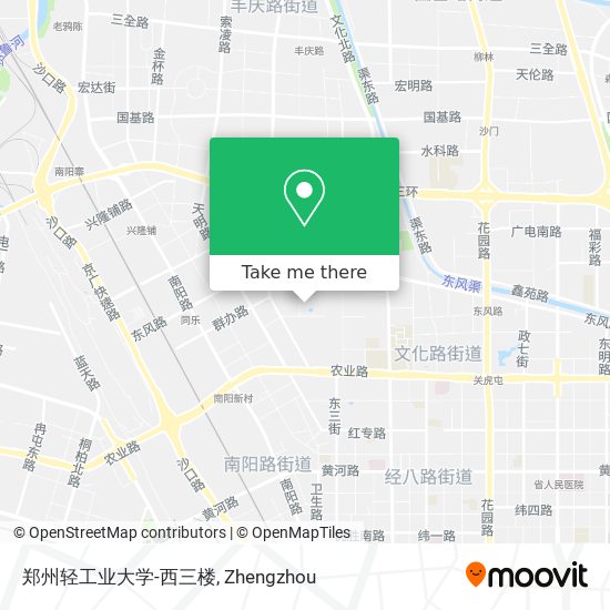 郑州轻工业大学-西三楼 map