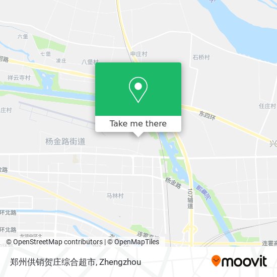 郑州供销贺庄综合超市 map