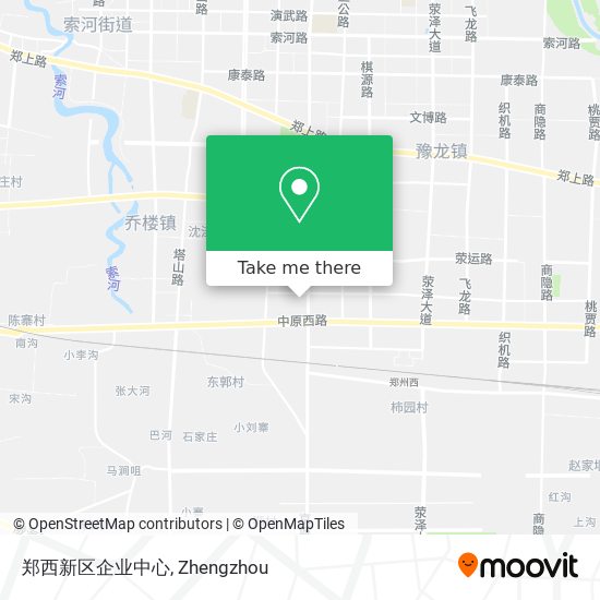 郑西新区企业中心 map