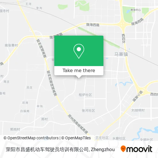 荥阳市昌盛机动车驾驶员培训有限公司 map