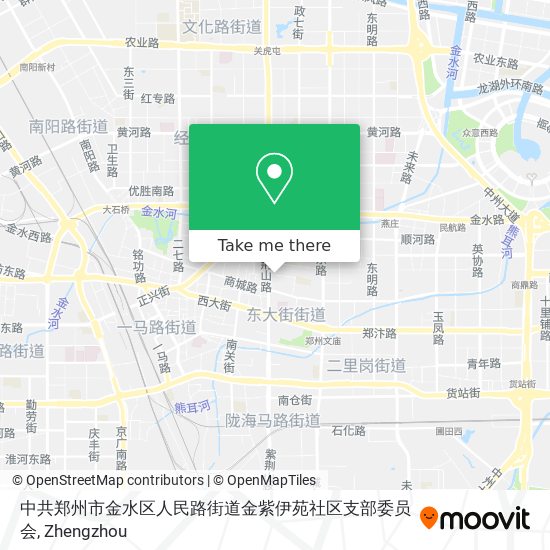 中共郑州市金水区人民路街道金紫伊苑社区支部委员会 map