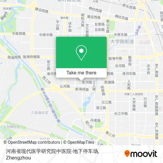 河南省现代医学研究院中医院-地下停车场 map