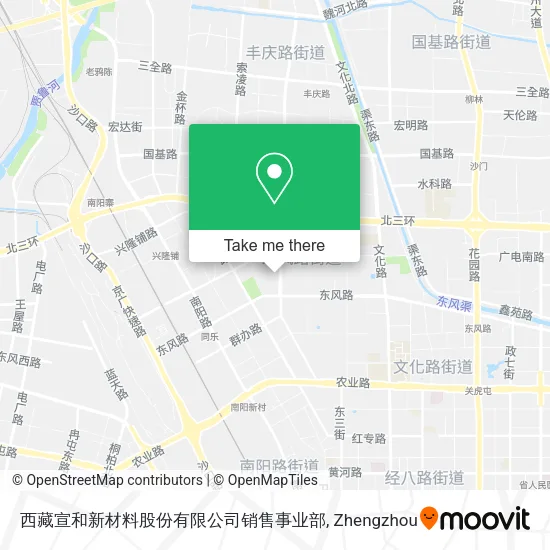 西藏宣和新材料股份有限公司销售事业部 map