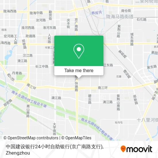 中国建设银行24小时自助银行(京广南路支行) map