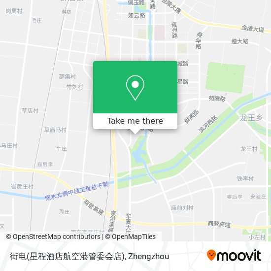 街电(星程酒店航空港管委会店) map