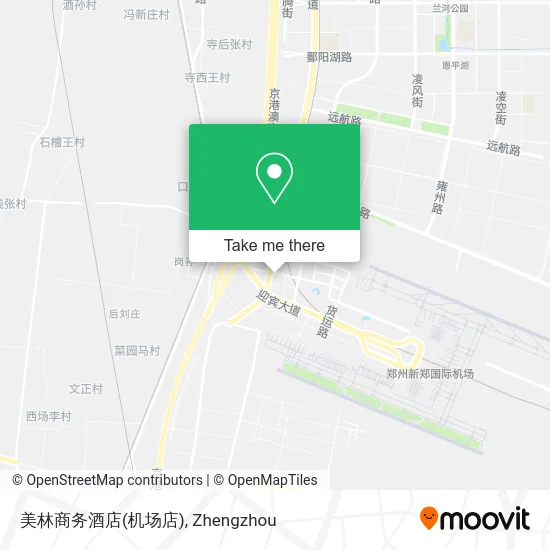 美林商务酒店(机场店) map
