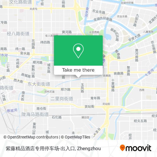 紫藤精品酒店专用停车场-出入口 map