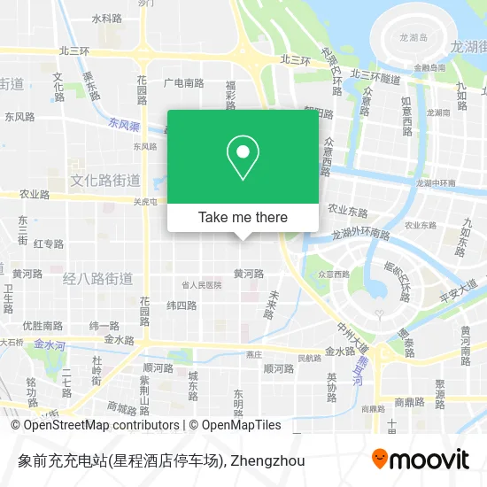 象前充充电站(星程酒店停车场) map