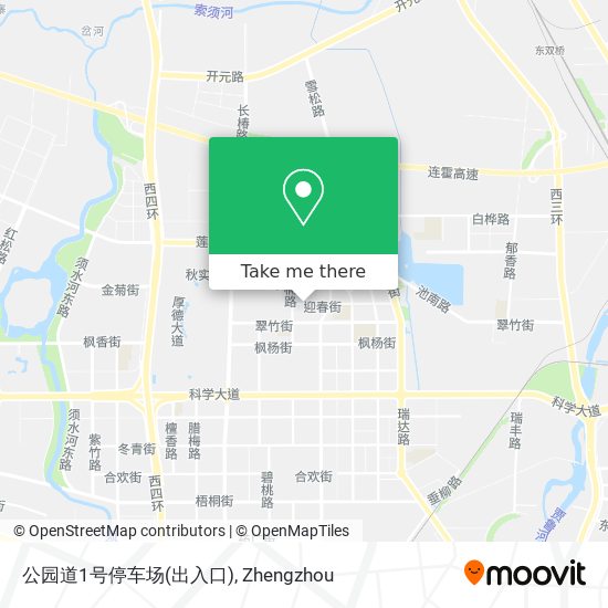 公园道1号停车场(出入口) map