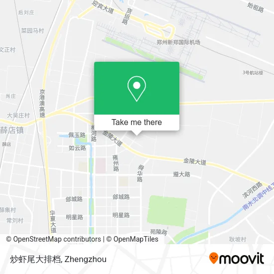 炒虾尾大排档 map