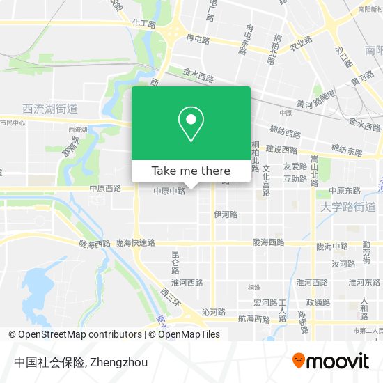 中国社会保险 map