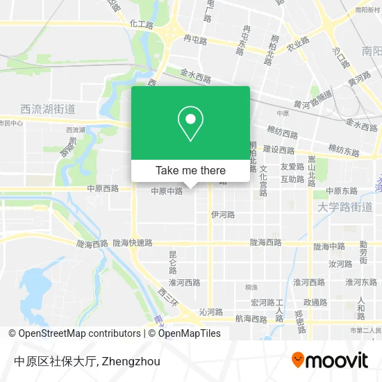 中原区社保大厅 map