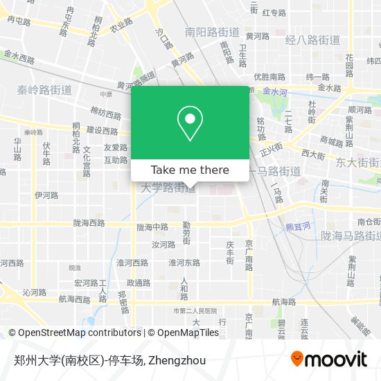 郑州大学(南校区)-停车场 map