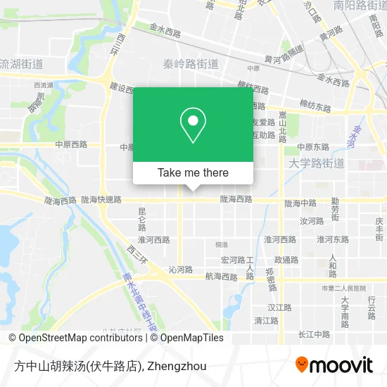 方中山胡辣汤(伏牛路店) map