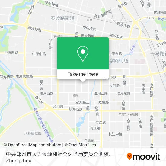 中共郑州市人力资源和社会保障局委员会党校 map