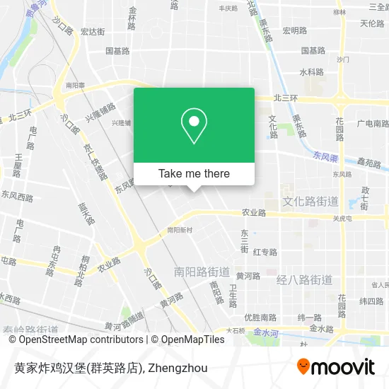 黄家炸鸡汉堡(群英路店) map