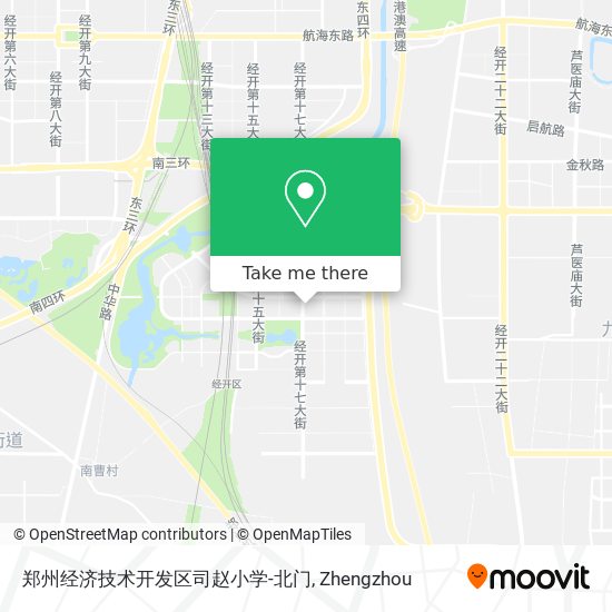 郑州经济技术开发区司赵小学-北门 map