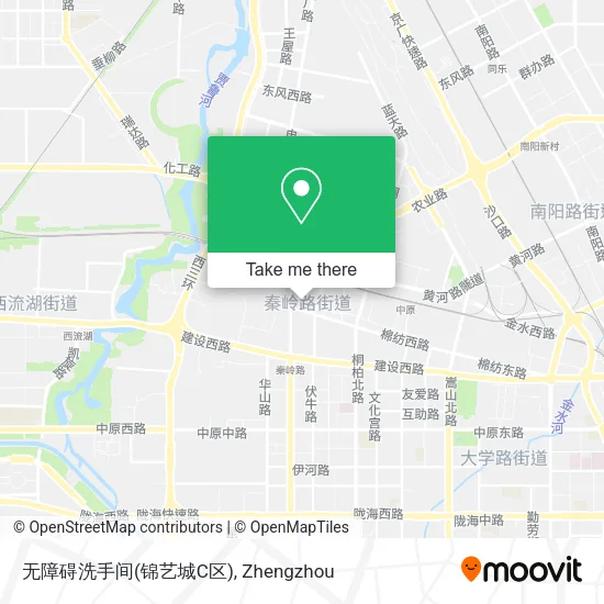 无障碍洗手间(锦艺城C区) map