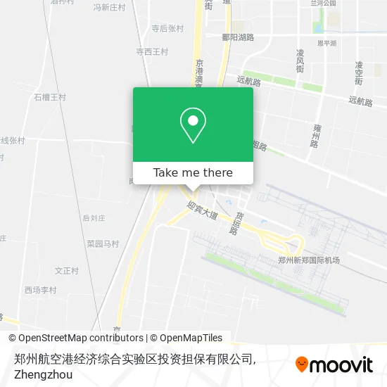 郑州航空港经济综合实验区投资担保有限公司 map