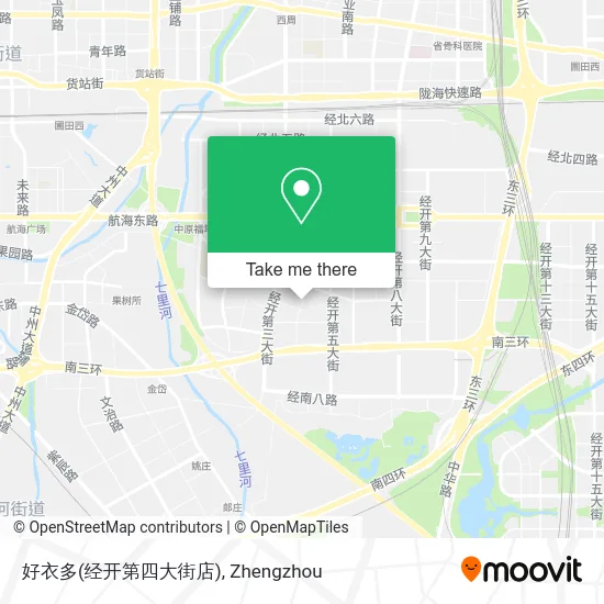 好衣多(经开第四大街店) map