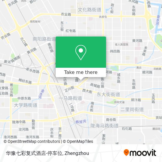 华豫七彩复式酒店-停车位 map